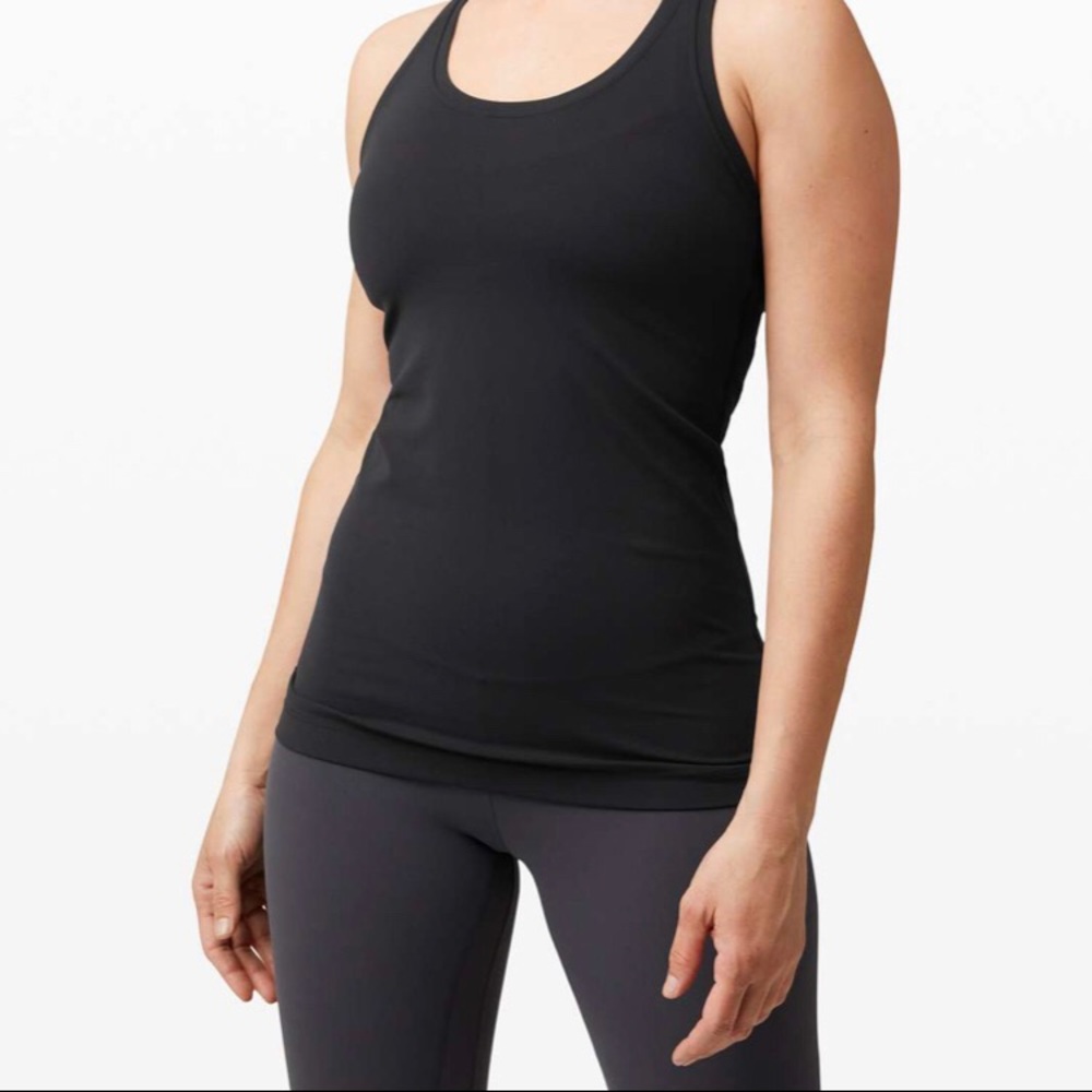 Lululemon athletica cool racerback nulu black size 4